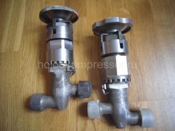 Вентиль запорный для агрегатов